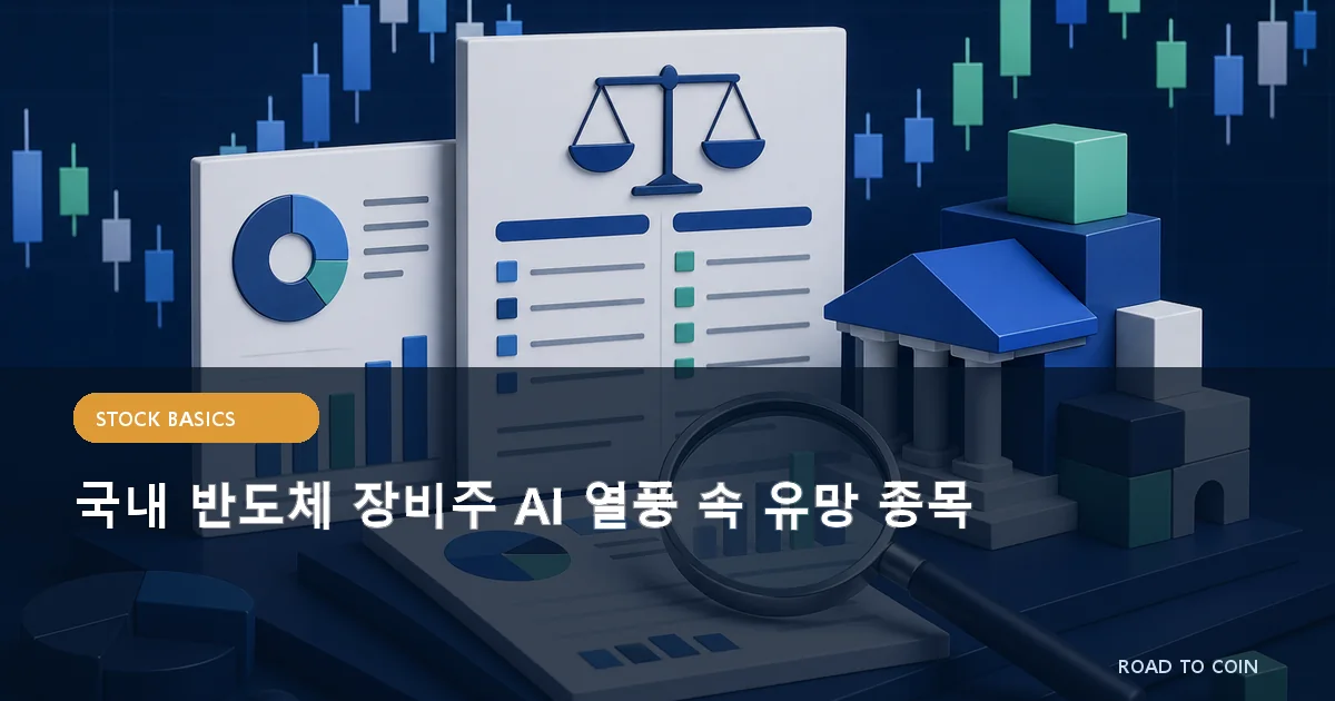 국내 반도체 장비주 AI 열풍 속 유망 종목