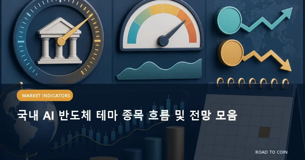 국내 AI 반도체 테마 종목 흐름 및 전망 모음