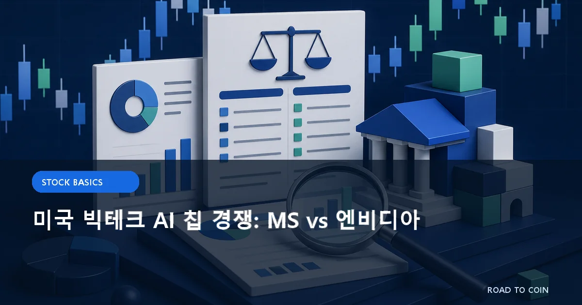 미국 빅테크 AI 칩 경쟁: MS vs 엔비디아