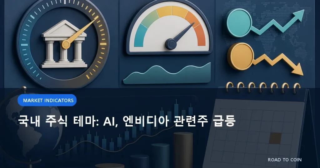 국내 주식 테마: AI, 엔비디아 관련주 급등
