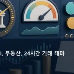 미국주식 AI, 부동산, 24시간 거래 테마