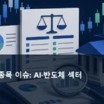 미국 주식 종목 이슈: AI·반도체 섹터