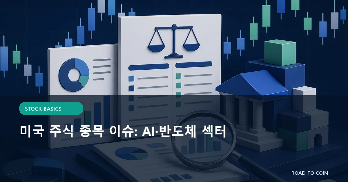 미국 주식 종목 이슈: AI·반도체 섹터