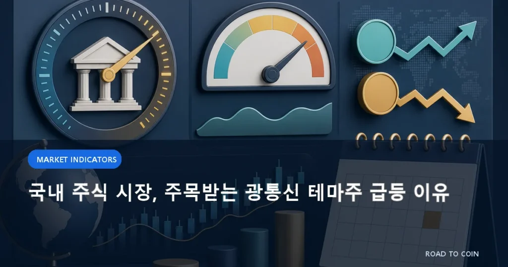 국내 주식 시장, 주목받는 광통신 테마주 급등 이유