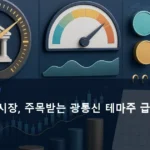 국내 주식 시장, 주목받는 광통신 테마주 급등 이유