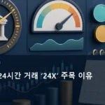 미국 주식 24시간 거래 ’24X’ 주목 이유