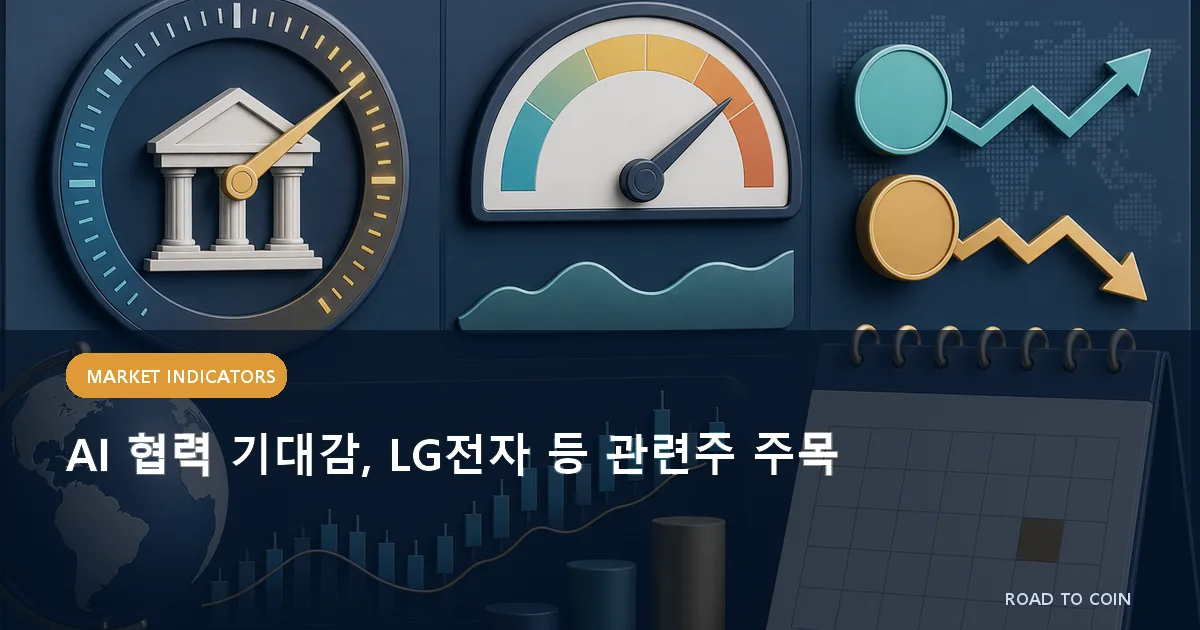 AI 협력 기대감, LG전자 등 관련주 주목