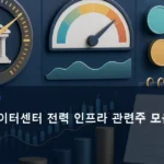 미국 AI 데이터센터 전력 인프라 관련주 모음