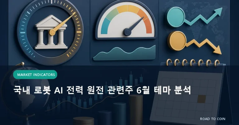 국내 로봇 AI 전력 원전 관련주 6월 테마 분석