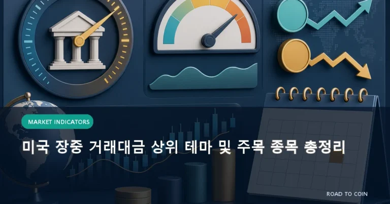 미국 장중 거래대금 상위 테마 및 주목 종목 총정리