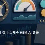 국내 반도체 장비·소재주 HBM AI 훈풍