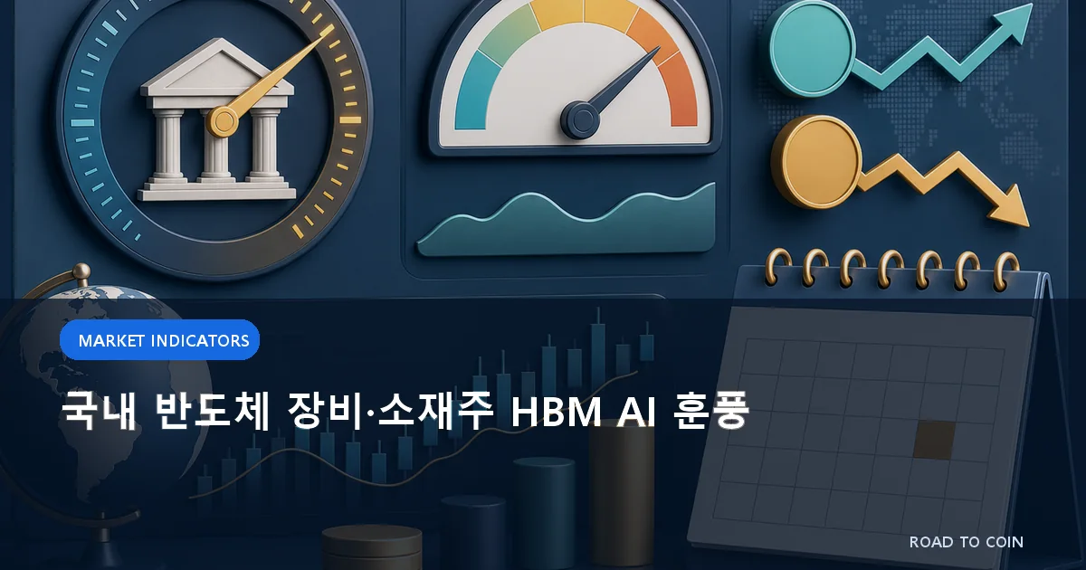 국내 반도체 장비·소재주 HBM AI 훈풍