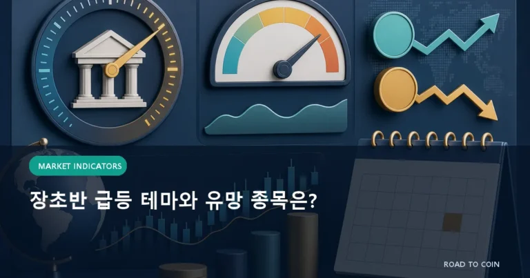 장초반 급등 테마와 유망 종목은?