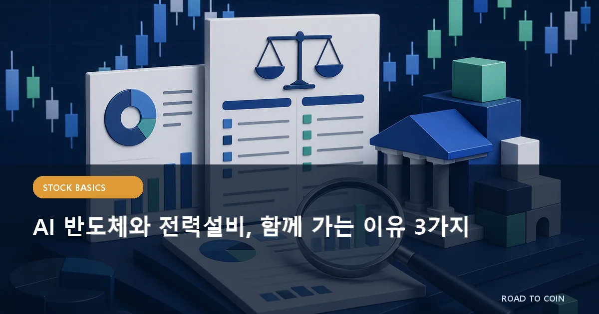 AI 반도체와 전력설비, 함께 가는 이유 3가지