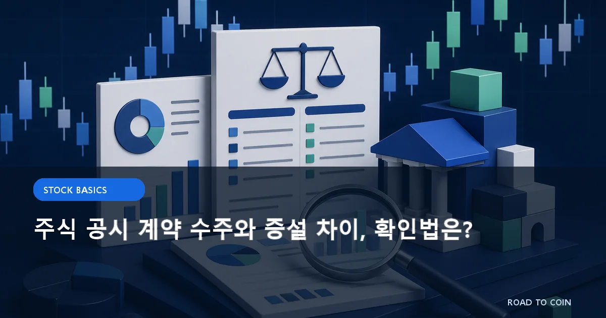 주식 공시 계약 수주와 증설 차이, 확인법은?